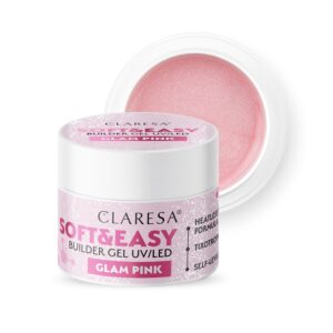 CLARESA SOFT&EASY BUILDER GEL GLAM PINK /12g