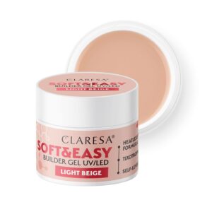 CLARESA SOFT&EASY BUILDER GEL LIGHT BEIGE /12g